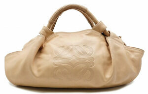 Loewe Nappa Aire Handbag Lambskin Beige Cream